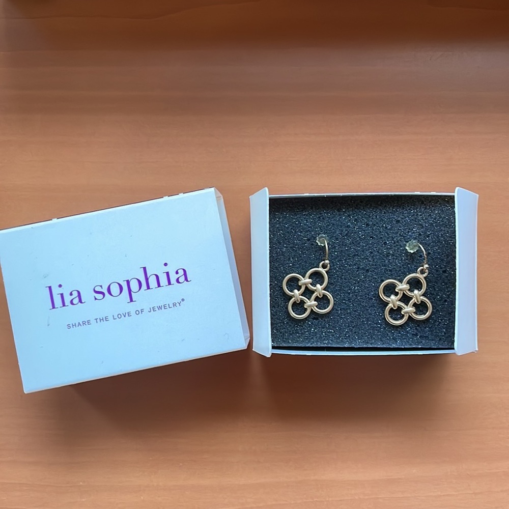 Lia Sophia “Four-Tet” Earrings